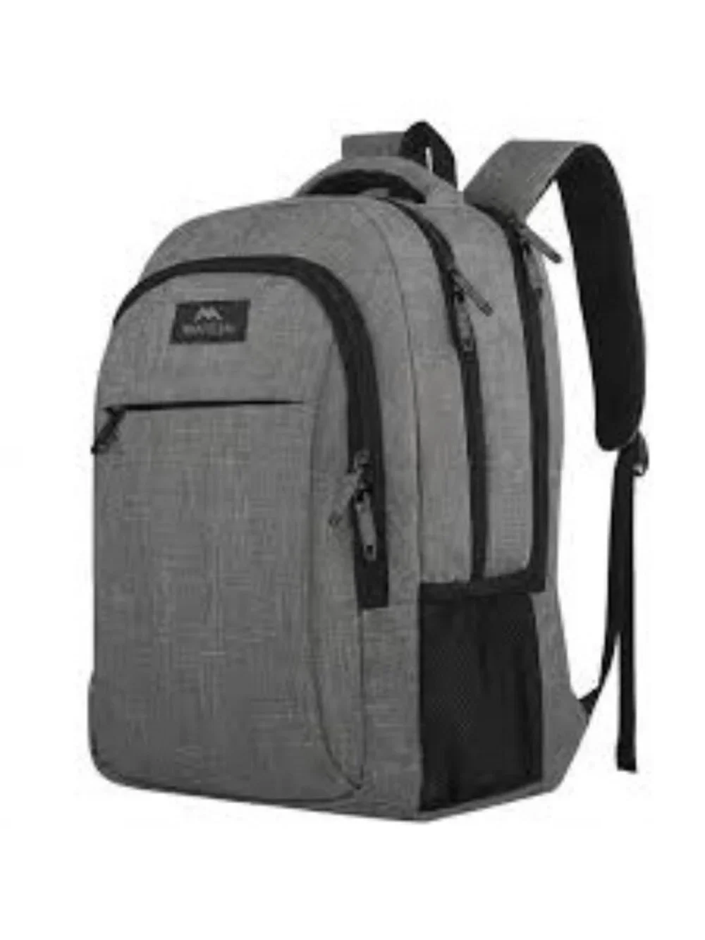 Matein Gray Anti-Theft Slim Travel Laptop Backpack